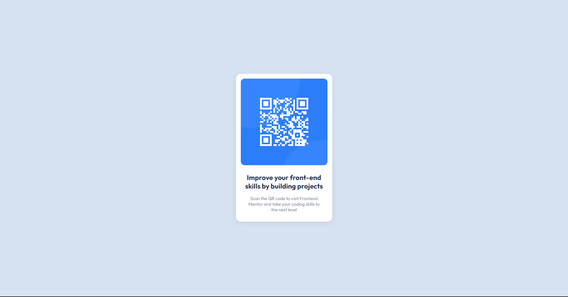 Screenshot of project